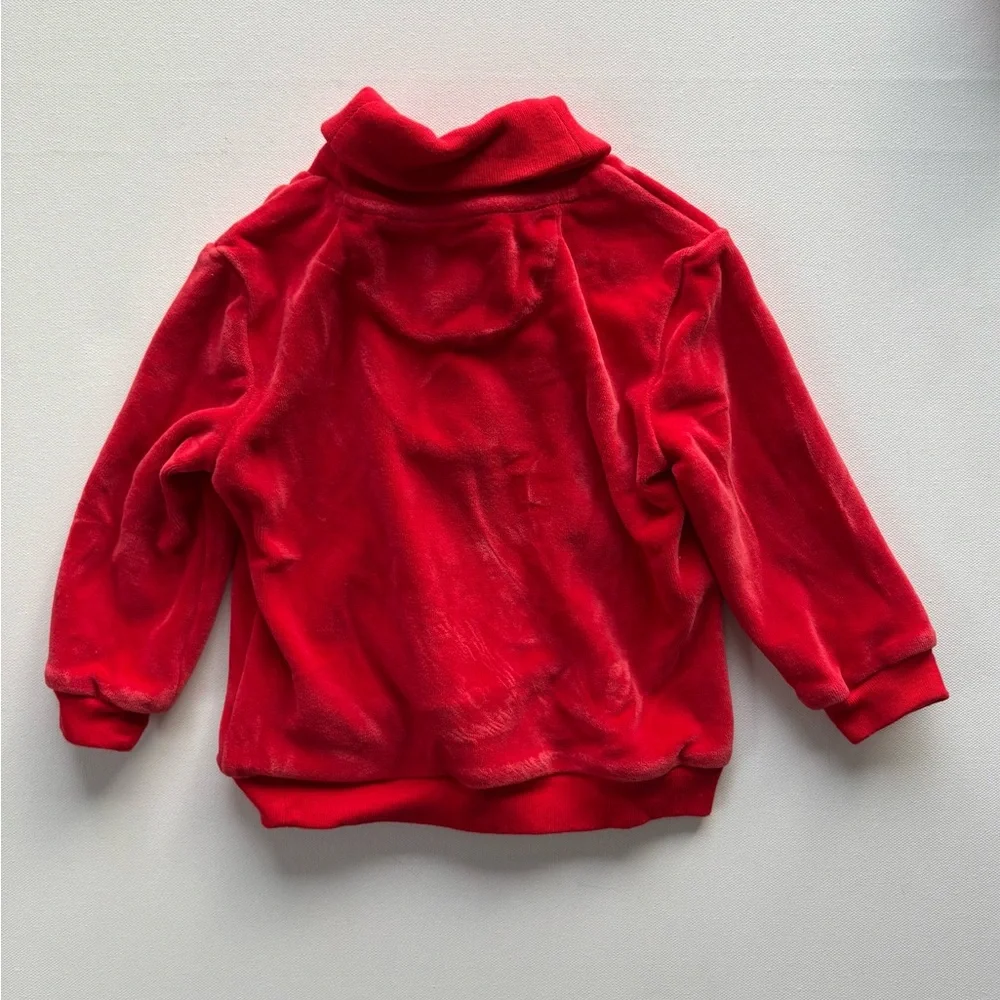 Kids' Ralph Lauren Velvet Red Matching Set Size 9 Months